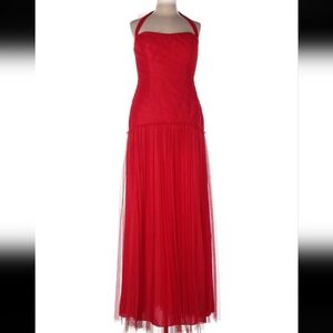 white by Vera Wang Red cocktail dress